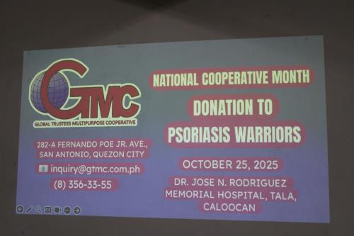 DONATION TO TALA PSORCLUB 2025